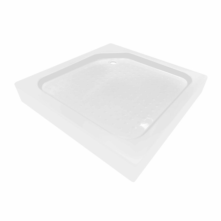 Душова кабіна Lidz Wawel SC90x90.SAT.LOW.GR, скло тон. 4 мм + піддон KAPIELKA ST90x90х14 Lidz - 10