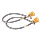 SD FORTE Шланг для води, NYLON М10*40 см (пара) SF390W40 - 1