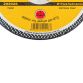 Круг відрізний по металу і нержавіючої сталі Ø115х2.5х22.2мм, 13300об/хв Sigma (1941261) - 3