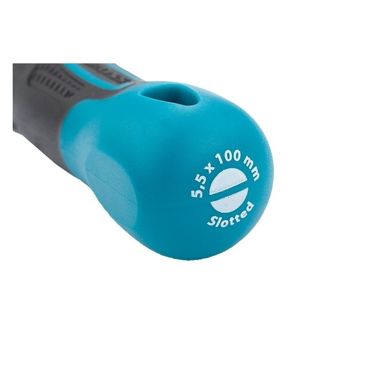 Отвертка SL5,5 x 100 мм, S2 трехкомпонентная рукоятка GROSS 12110 - 4