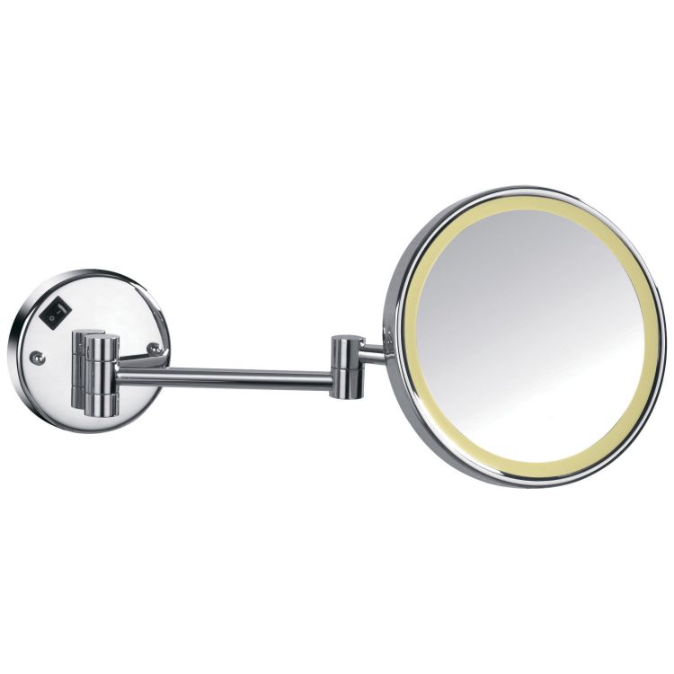 Косметичне дзеркало, збільшення Х3, з підсвічуванням - 1