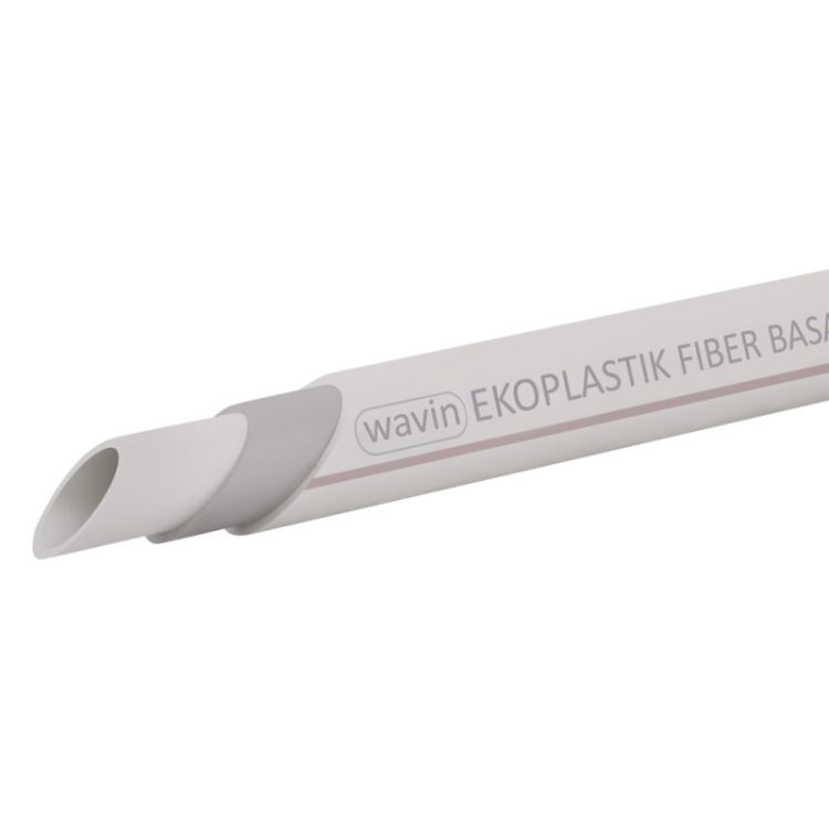 Труба поліпропіленова Ekoplastik Fiber Basalt Plus 20, ціна за 1 м - 1