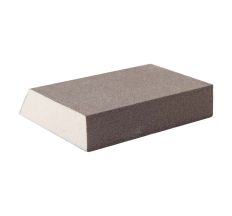 Губка шлифовальная четырехсторонняя угловая 110×90×25мм P240 Sigma (9130511)