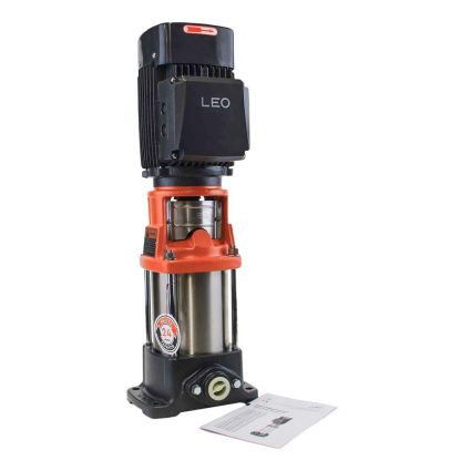 Насос центробежный многоступенчатый вертикальный 1.5кВт H 116(98)м Q 58(33)л/мин нерж LEO 3.0 innovation LVRm(S)2-13 (771042) - 4