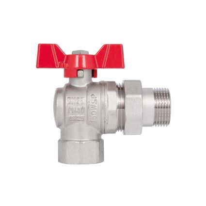 Кран шаровой &amp;quot;Американка&amp;quot; SD Forte 1&amp;quot; угловой - 5