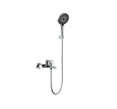Змішувач для ванни Qtap Slavonice (з душовим гарнітуром) QTSLV259CRM48034 Chrome