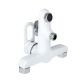 Смеситель для ванны Lidz Latwa 006 (с душевым гарнитуром) (k35) LDLAT006WHI45424 White - 3