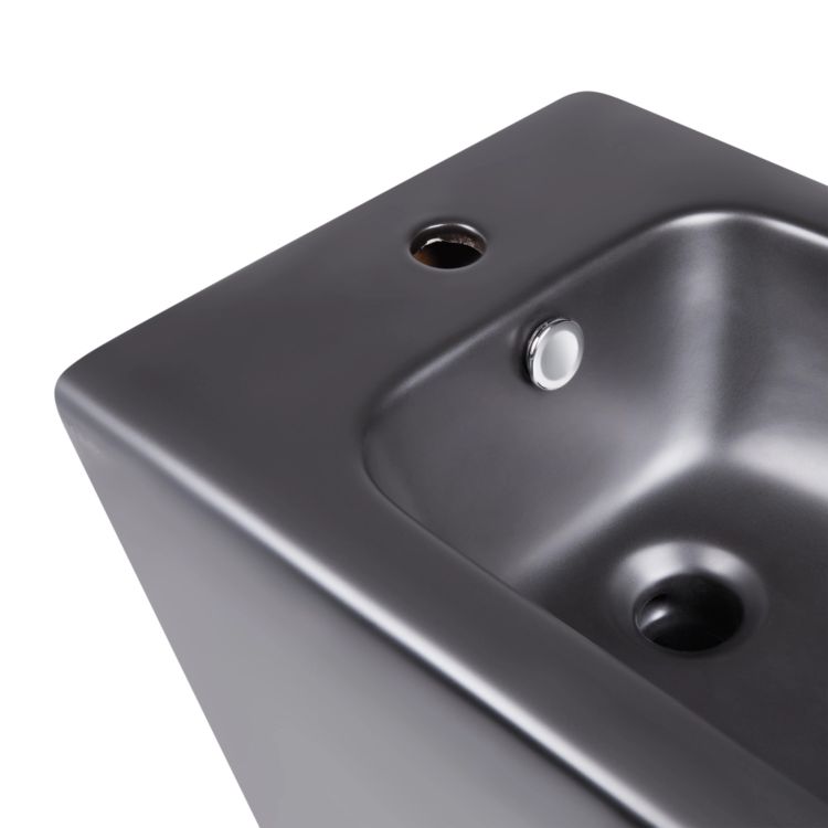 Акційний набір: Унітаз напольний Robin Ultra Quiet QT13226083AMB 660x360x855 Black + Біде напольне Robin QT13442141CMB 565x360x405 Black - 7