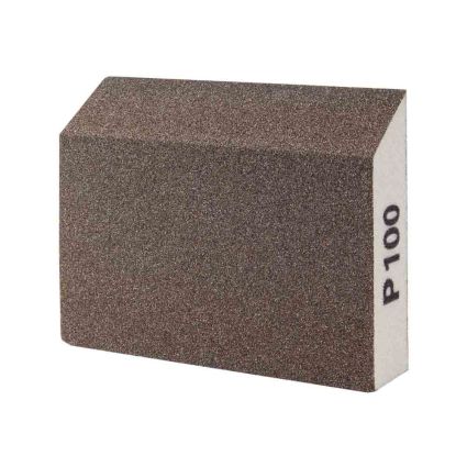 Шліфувальна Губка чотиристороння кутова 110×90×25мм P100 Sigma (9130461) - 2