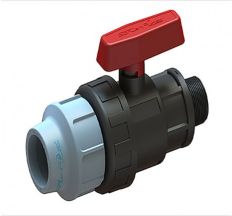 Кран с наружной резьбой SantehPlast 40*1 1/4&quot;