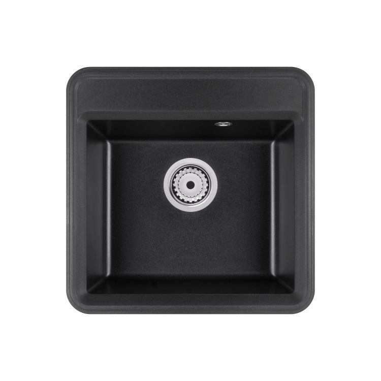 Кухонна мийка Qtap CS 5151 Black (QTCS5151BLA) - 1