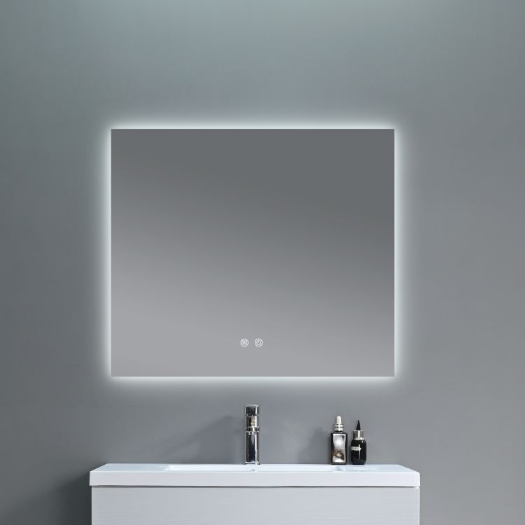 Дзеркало Qtap Taurus (TA1) 800×600 мм з LED-підсвічуванням Touch, з антизапотіванням, з димером, рег. темп. кольору (3000-6500K) QTTAU8006004895 - 8