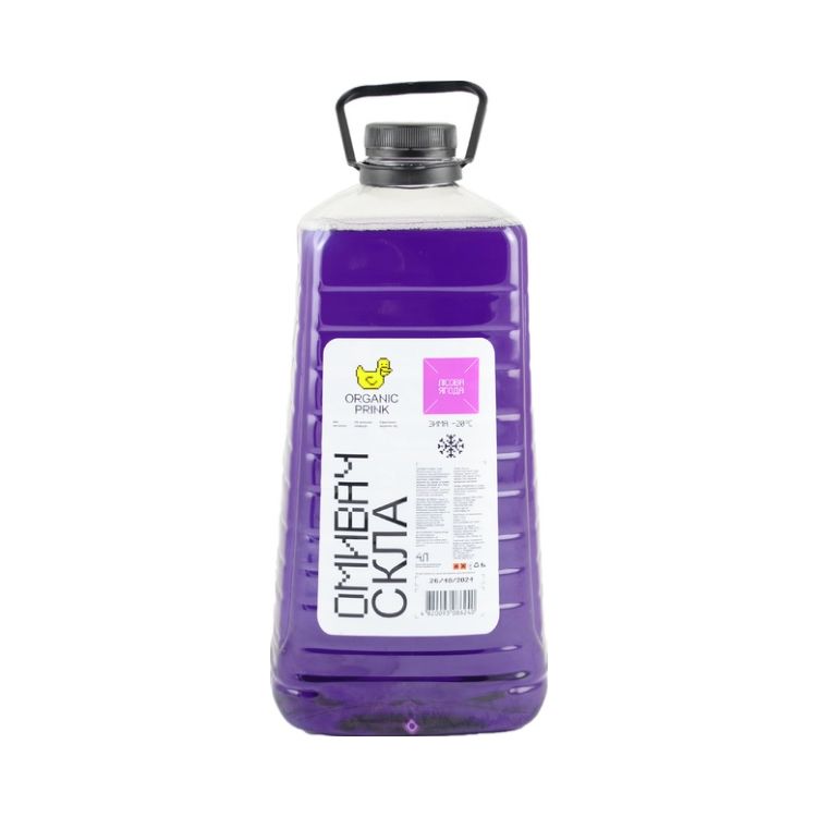 Омивач скла зимовий -20C Лісова ягода 4 л (012030) Organic Prink - 1