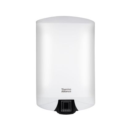 Водонагрівач електричний Thermo Alliance Spectra Flat 50 л універсальний, мокрий ТЕН 3,3 кВт, h 279 мм - 1