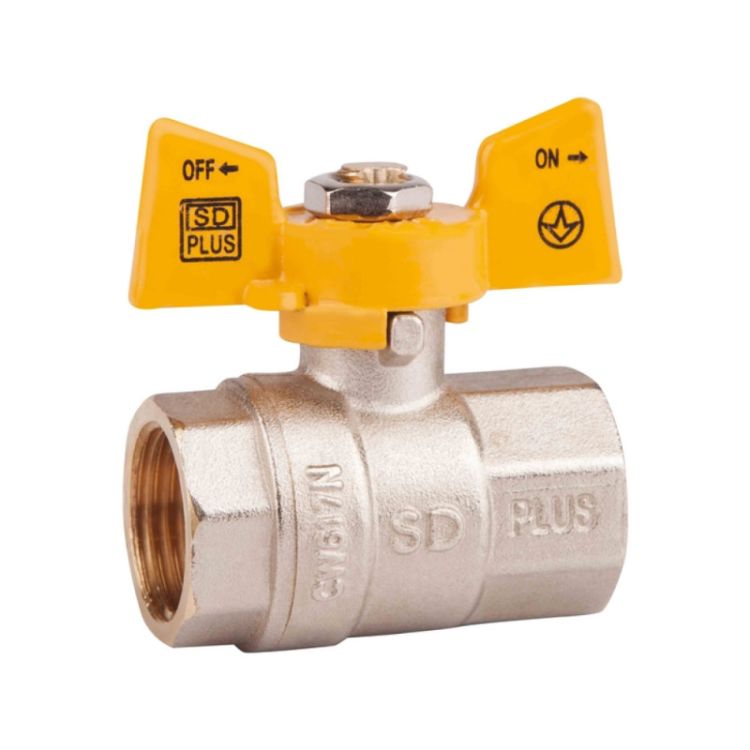 Кран кульовий SD Plus 3/4&amp;quot; БГГ газ PN40 - 1