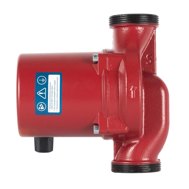Насос циркуляц 250Вт Hmax 8м Qmax 160л/хв Ø2&amp;quot; 180мм бордо + гайки Ø1 1/4 &amp;quot; WETRON (774242) - 2