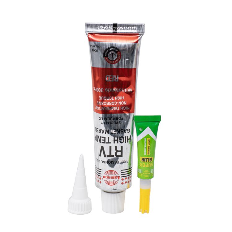 Герметик силиконовый RTV формирователь прокладок высокотемпературный +300°С красный 85г ОАЭ ASMACO (6371221) - 5