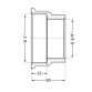 Муфта SD Plus 3/4 &amp;quot; х1 &amp;quot; ВР SD4052025 - 2