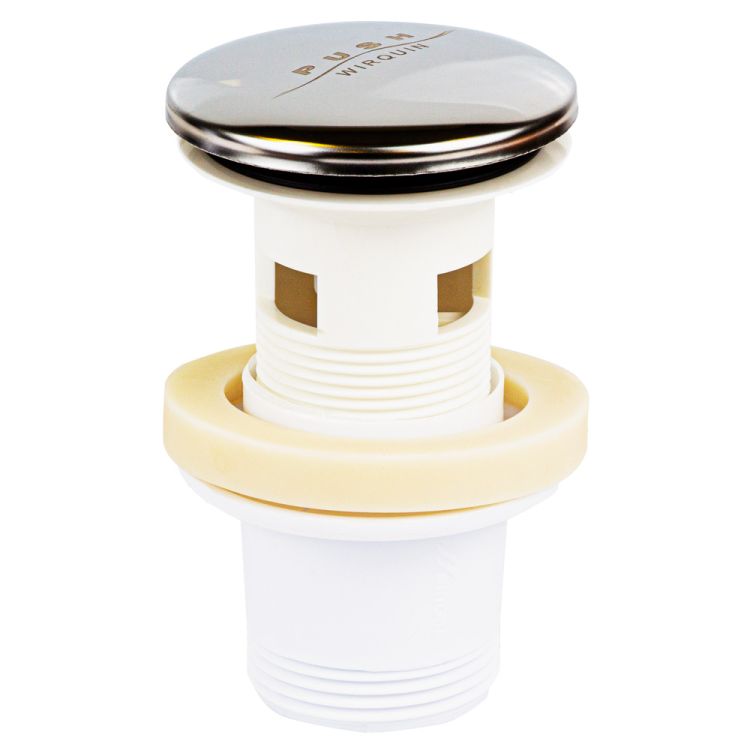 Сифон для раковины с донным клапаном Click-Clack 1¼&amp;quot;×Ø32мм WIRQUIN (9541822) - 5