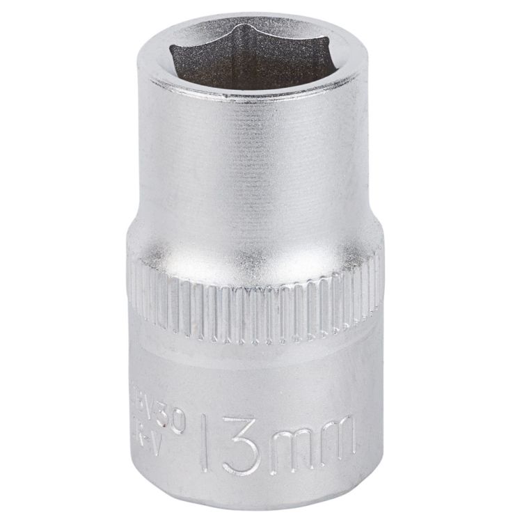 Насадка шестигранная короткая 1/2&amp;quot; 13мм CrV mid Sigma (6071131) - 1