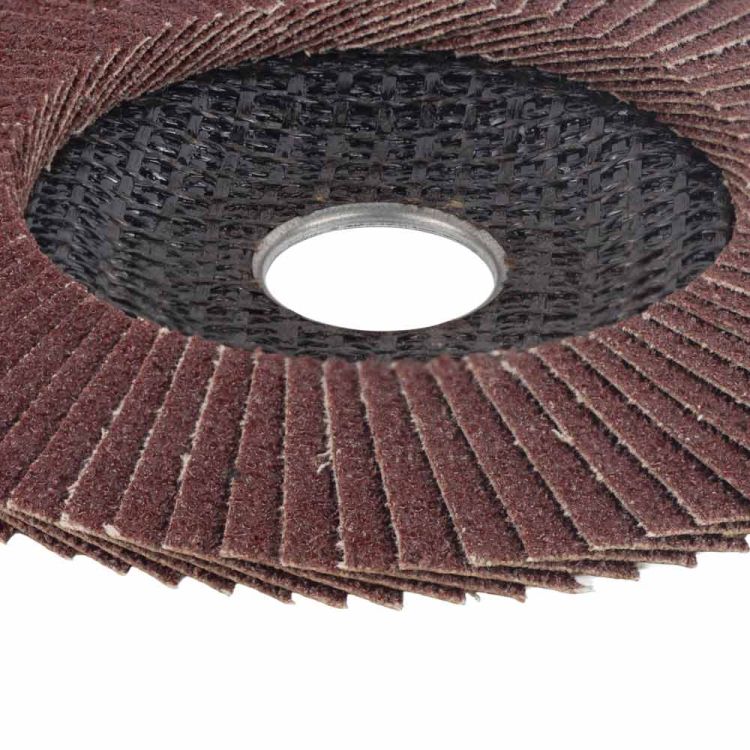 Круг лепестковый торцевой Т29 (конический) Ø125мм P60 Sigma (9172631) - 6