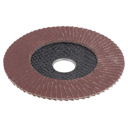 Круг лепестковый торцевой Т27 (прямой) Ø125мм P180 Sigma (9172161) - 4