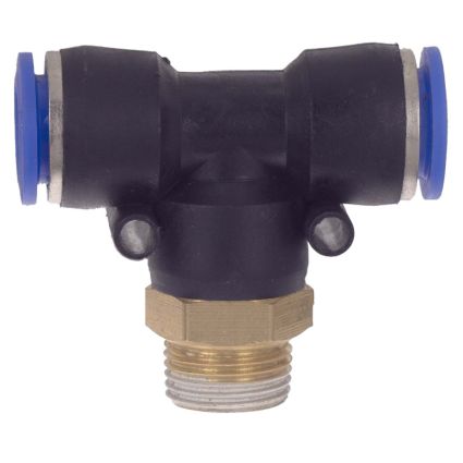 Штуцер цанговый (Т-образный) Ø12*12*12мм МТ 3/8&amp;quot; Sigma (7027461) - 2