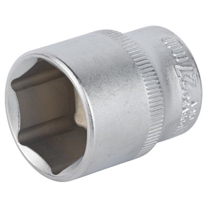 Насадка шестигранна коротка 1/2&amp;quot; 27мм CrV mid Sigma (6071271) - 3