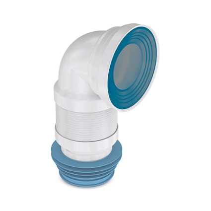 Гнучка труба для унітазу кутова 524 мм Nova 7044N - 1