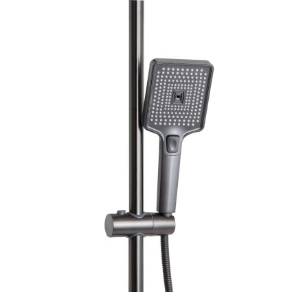 Душова система універсальна Qtap Presto на три споживача (з виливом) QTPRE111GRP45585 Graphite - 5