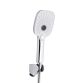 Змішувач для ванни Gemini (з душовим гарнітуром) QTGEM259CRW45683 Chrome/White Qtap - 4