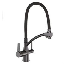 Змішувач д/кухонної мийки G4398-19  із підключенням до фільтру та гнучким виливом GAPPO