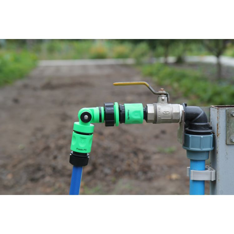 Фітинг Presto-PS поворотний адаптер для коннектора з внутрішньою різьбою 3/4-1 дюйм (4009) - 3