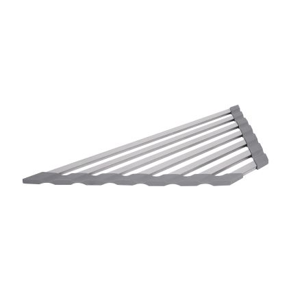 Сушарка на кухонну мийку кутова Lidz Acsis LA19 Gray, плоска основа, для посуду 430х175х10 мм LDACSLA19GRA49772 - 1