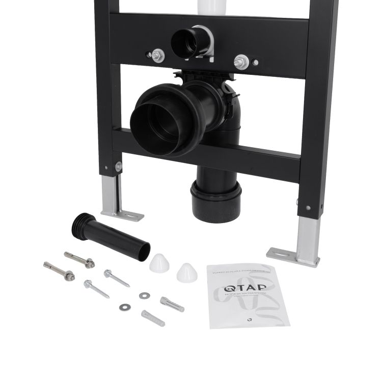 Інсталяція для підвісного унітазу Qtap Standard 1120/1320x500x160/220 мм, 18/23 см, QTSTD159BL49467 - 8