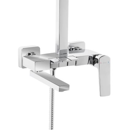 Душова система універсальна Qtap Crow на три споживача (з виливом) QTCRO111CRM48648 Chrome - 3