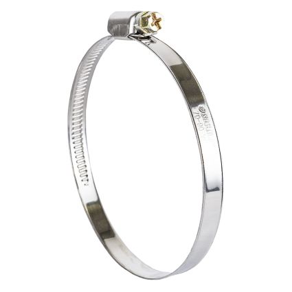 Хомут черв'ячний нержавіючий 9мм D70-90мм 10шт Sigma (2510151) - 1