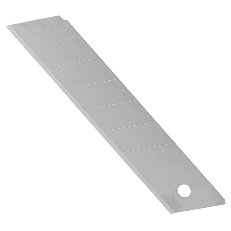 Лезвия сменные прямые 25×125×0.7мм 6 сегментов 10шт SIGMA (8218111) - 3