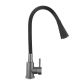 Змішувач для кухні Lidz Aria 015F31 (k35) з гнучким виливом LDARI015F31BGRP49566 Graphite/Black - 3