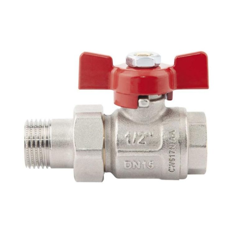 Кран кульовий &amp;quot;Американка&amp;quot; Icma 1/2&amp;quot; прямої №347 - 3