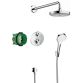 ShowerSet Croma Select S/Ecostat S Душевой набор (верхний, ручной душ, ibox, термостат) - 1