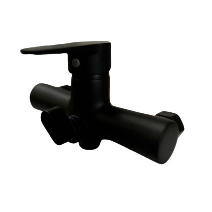 Lidz Nicole 005 Змішувач для ванни з поворотним виливом (з душовим гарнітуром) (k35) Black (14 43) - 3