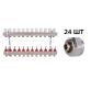 Комплект: Thermo Alliance Standart Колектор латунний з витратомірами 1&amp;quot;х12 SD235W12 + SD Євроконус 3/4''х16×2 SD346 - 1