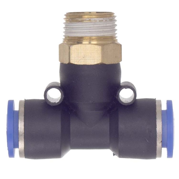 Штуцер цанговий (Т-подібний) Ø10*10*10мм МТ 3/8&amp;quot; Sigma (7027421) - 5