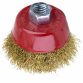 Щітка дротяна чашевидних Ø65мм М14×2мм (латуньований) Sigma (9014061) - 1