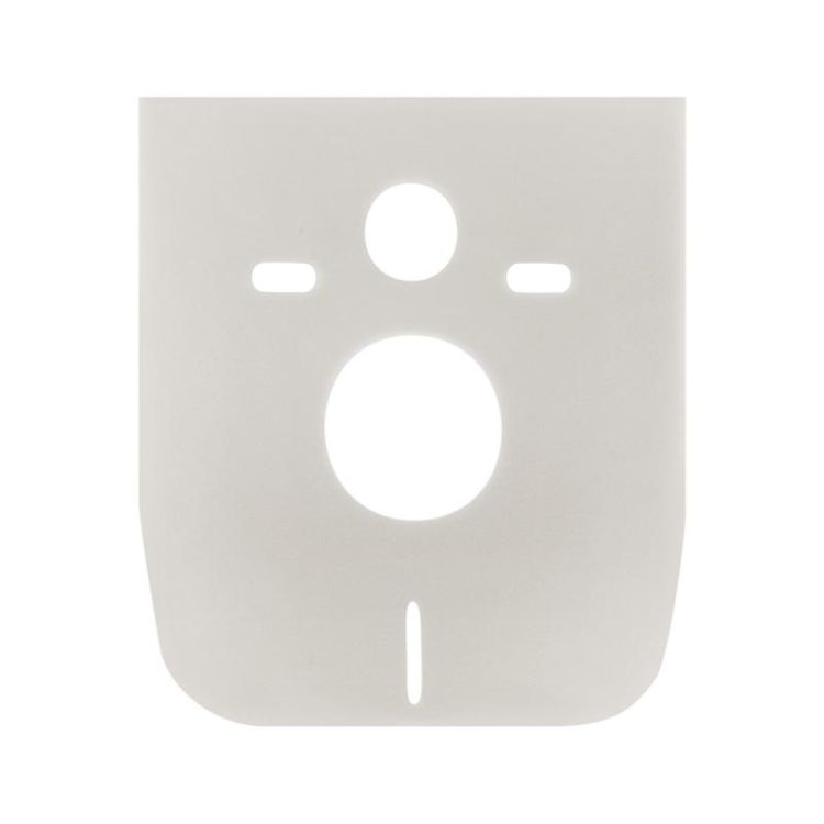 Комплект: Qtap Robin Ultra Quiet унітаз підвісний QT1333046EUQW + Nest комплект інсталяції 4в1 (квадратна клавіша Chrome) QT0133M425 + QT0111M06028CRM - 6