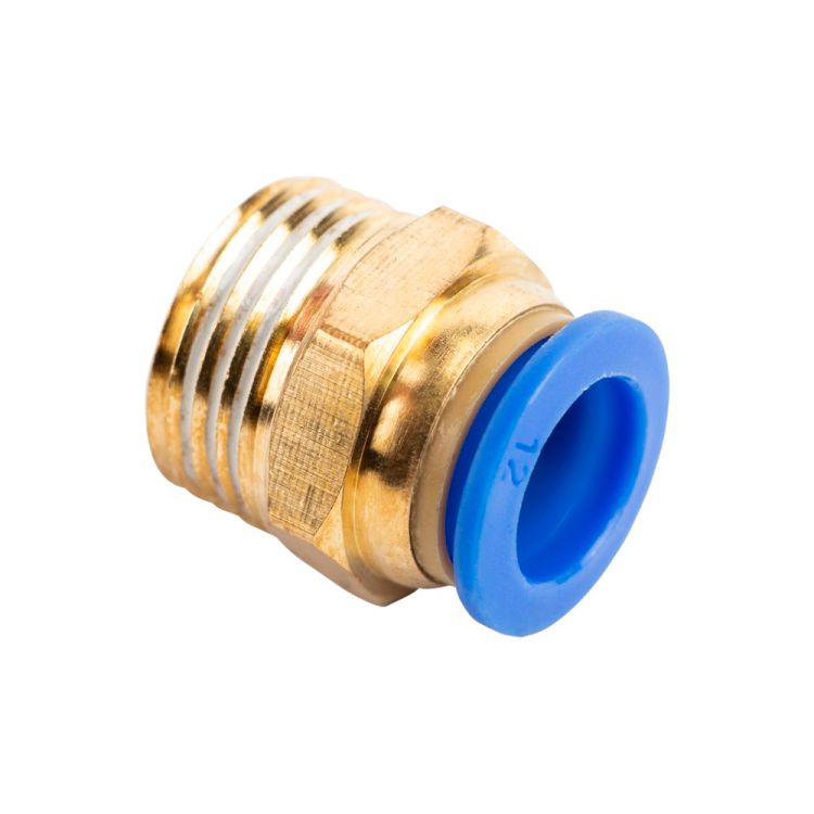 Штуцер цанговий (прямий) Ø12*12мм МТ 1/2&amp;quot; Sigma (7026991) - 1