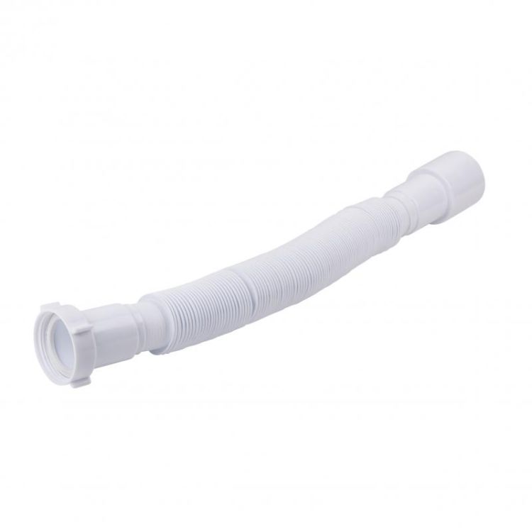 Гнучка труба Lidz (WHI) 60 01 G002 01 з накидною гайкою 1 1/2&amp;quot; довжина 1200 мм - 1