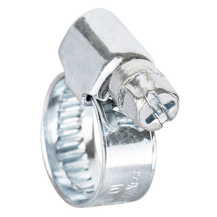 Хомут черв'ячний оцинкований 9мм D10-16мм 25шт Sigma (2511011) - 4