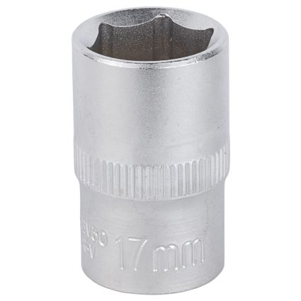Насадка шестигранная короткая 1/2&amp;quot; 17мм CrV mid Sigma (6071171) - 1